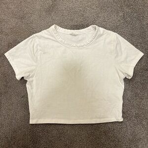 Cotton On White Crop Top